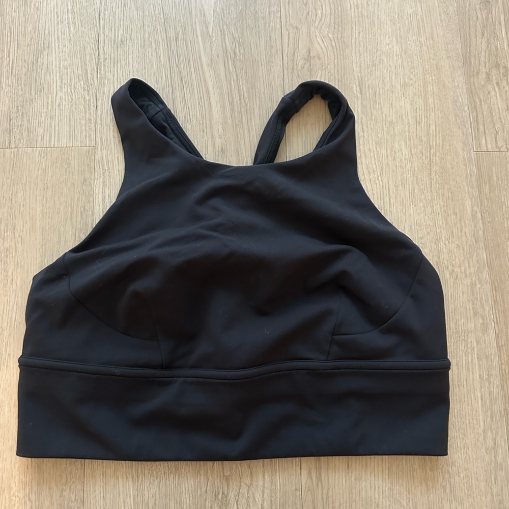 Lululemon Black Crop Tank